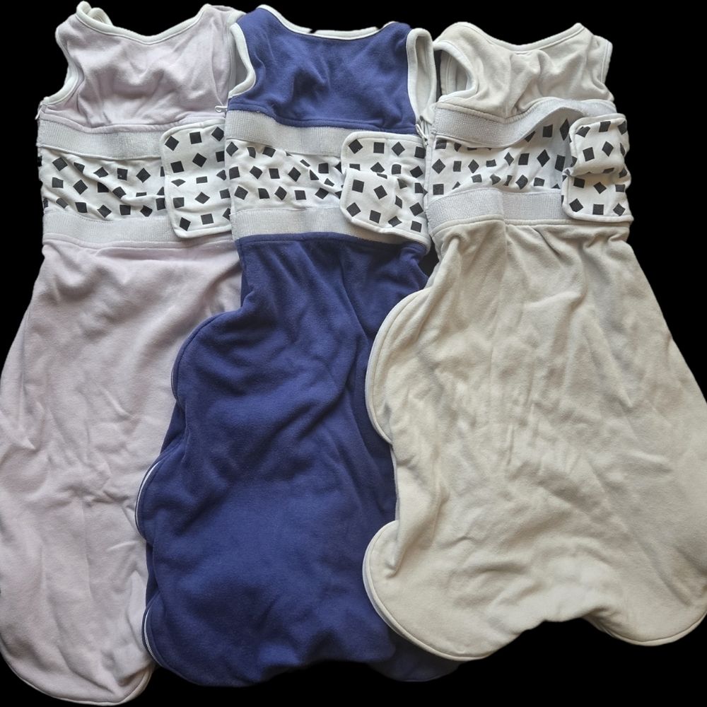 LOT of 3 Nanit Breathing Wear Sleeping Bag Bundle, Size 6-12 Months - Picture 2 of 5
